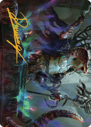Sivriss, Nightmare Speaker Art Card (32) (Gold-Stamped Signature) [Commander Legends: Battle for Baldur's Gate Art Series]