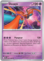 Deoxys (032/086) [Mega Evolution: Chaos Rising]