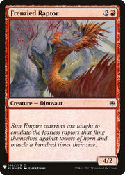 Frenzied Raptor [Mystery Booster]