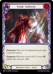 Erode Authority (Yellow) [OMN045] (Omens of the Third Age)  Rainbow Foil
