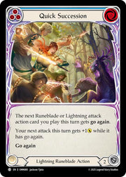 Quick Succession (Blue) [OMN085] (Omens of the Third Age)