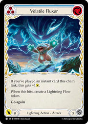 Volatile Fluxor (Blue) [OMN180] (Omens of the Third Age)  Rainbow Foil