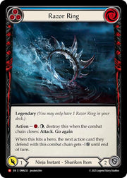 Razor Ring (Blue) [OMN233] (Omens of the Third Age)
