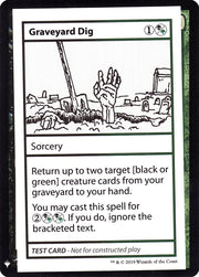 Graveyard Dig [Mystery Booster Playtest Cards]