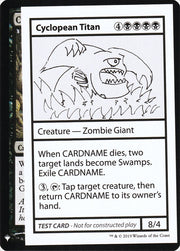 Cyclopean Titan [Mystery Booster Playtest Cards]