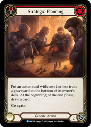 Strategic Planning (Red) [UPR200] (Uprising)  Rainbow Foil