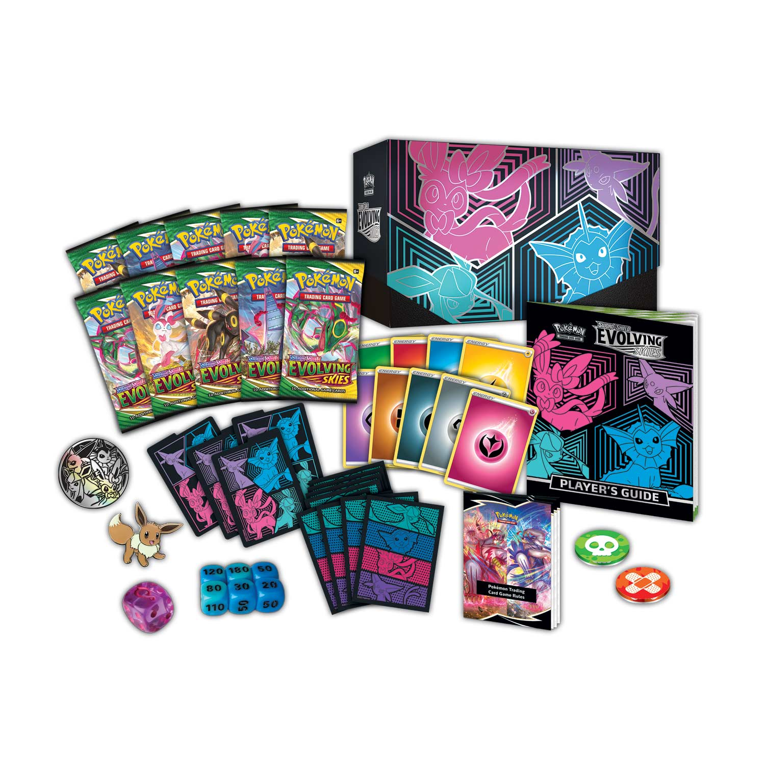 Sword & Shield: Evolving Skies - Elite Trainer Box (Pokemon Center Exclusive) PAIR