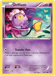 Drifloon (46/114) [XY: Steam Siege]