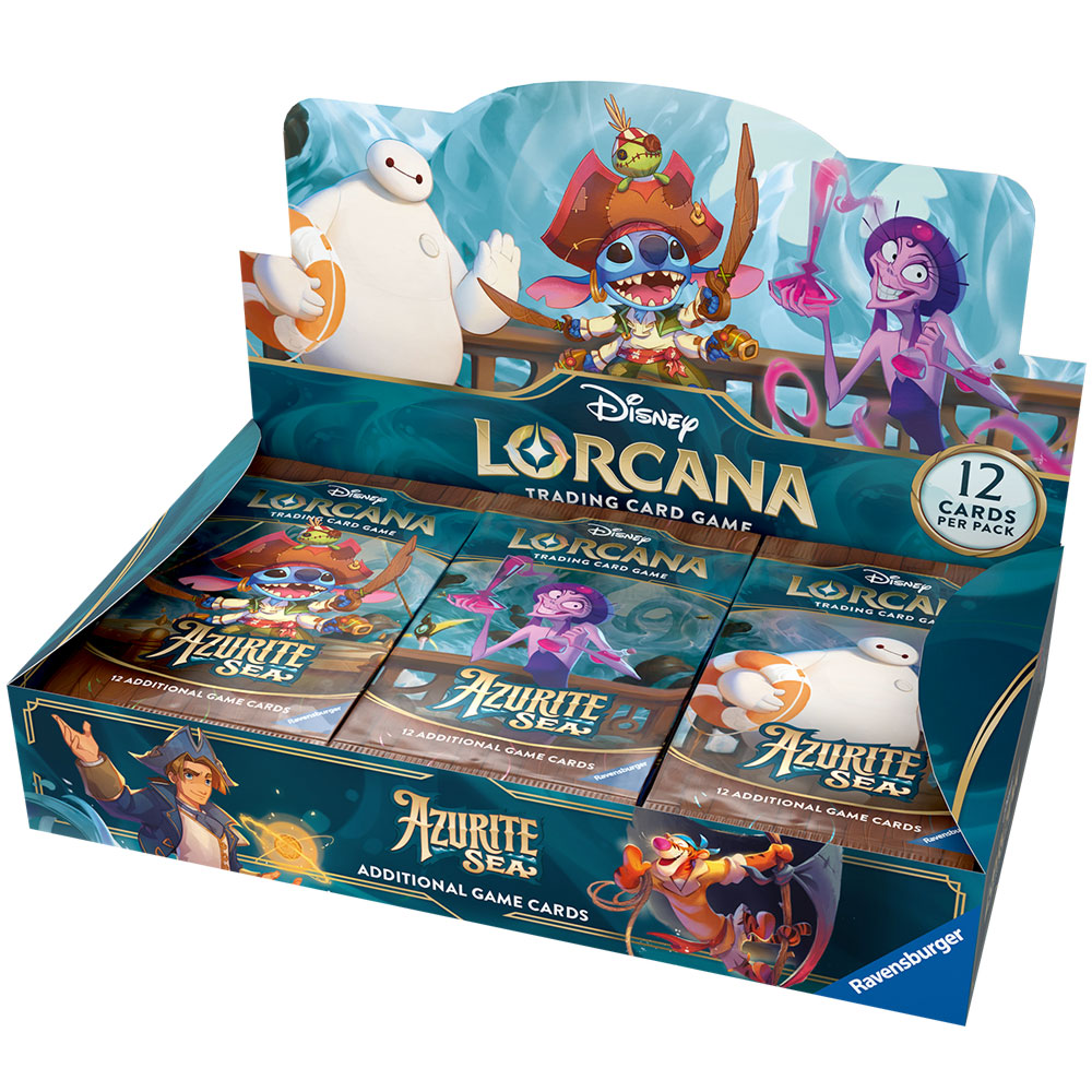 Disney's Lorcana Azurite Sea - Booster Box