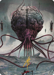 Elder Brain Art Card (Gold-Stamped Signature) [Commander Legends: Battle for Baldur's Gate Art Series]