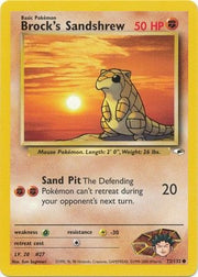 Brock's Sandshrew (72/132) [Gym Heroes Unlimited]
