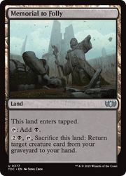 Memorial to Folly [Tarkir: Dragonstorm Commander]