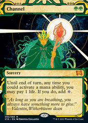 Channel (Foil Etched) [Strixhaven: Mystical Archive]