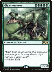 Gigantosaurus [Core Set 2019 Prerelease Promos]