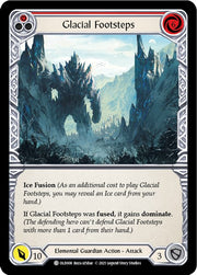 Glacial Footsteps (Red) [OLD008] (Tales of Aria Oldhim Blitz Deck)  1st Edition Normal