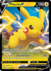 Pikachu V (SWSH061) (Jumbo Card) [Sword & Shield: Black Star Promos]