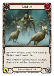 Riled Up (Red) [1HP028] (History Pack 1)