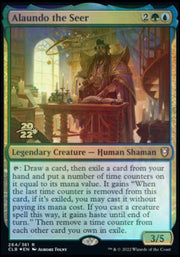 Alaundo the Seer [Commander Legends: Battle for Baldur's Gate Prerelease Promos]