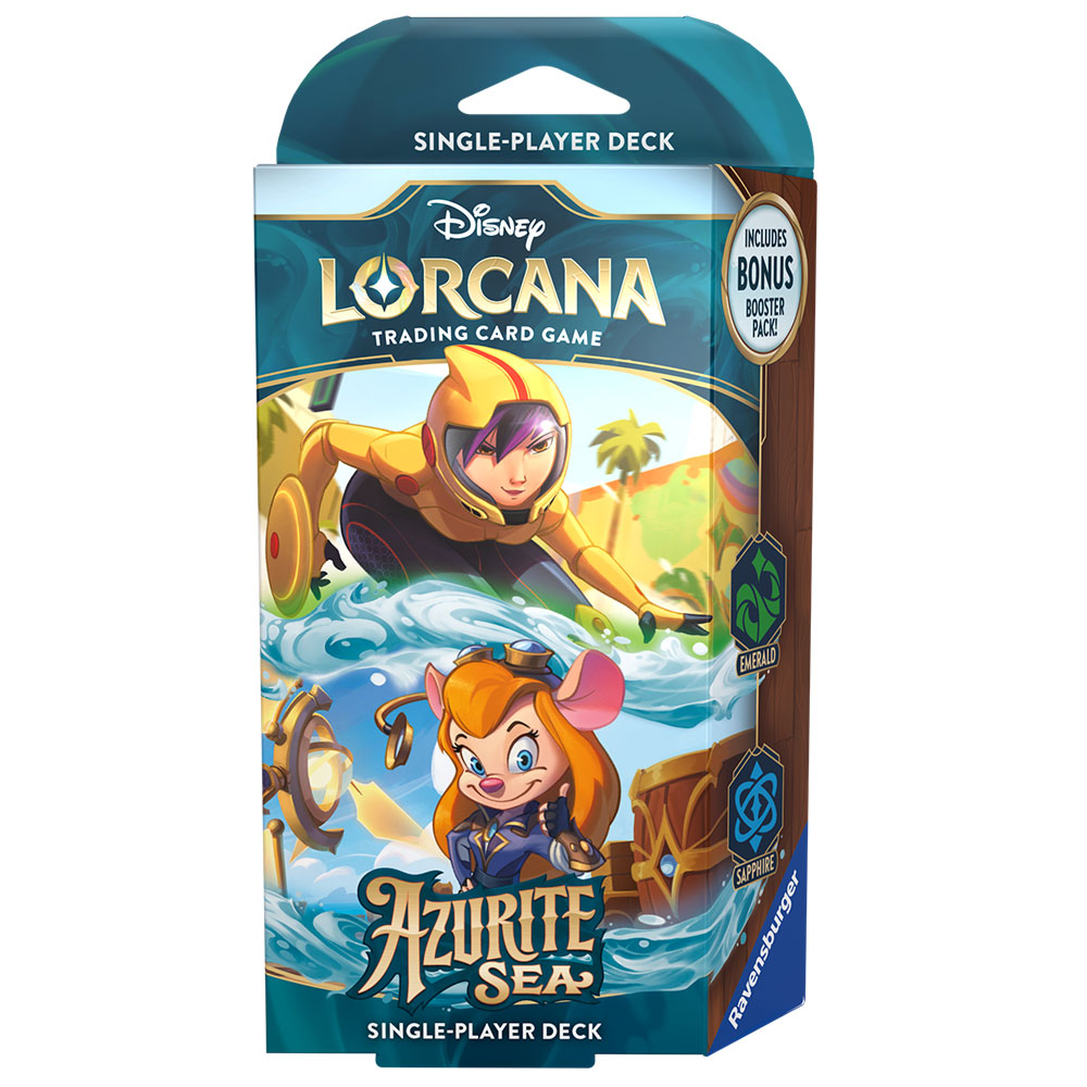 Disney's Lorcana Azurite Sea - Starter Deck (Emerald & Sapphire)
Success