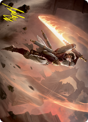 Make Your Mark Art Card (Gold-Stamped Signature) [Strixhaven: School of Mages Art Series]