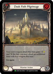 Dusk Path Pilgrimage (Red) [LGS060] (Promo)  Rainbow Foil