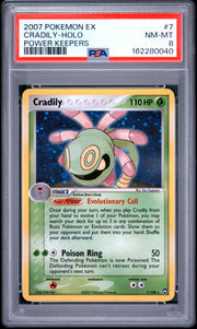 Cradily-Holo Power Keepers Pokemon Ex Power Keepers 7 NM PSA 8
