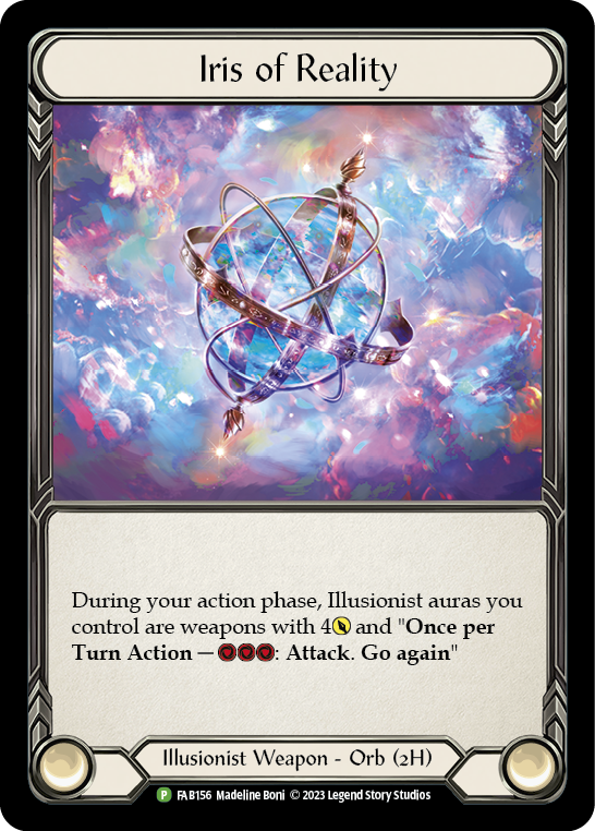 Iris of Reality [FAB156] (Promo)  Rainbow Foil