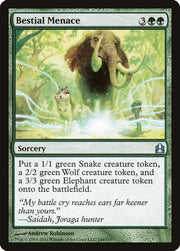 Bestial Menace [Commander 2011]