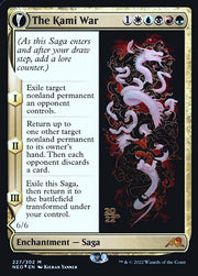 The Kami War // O-Kagachi Made Manifest [Kamigawa: Neon Dynasty Prerelease Promos]