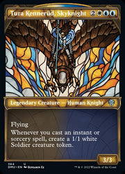 Tura Kennerud, Skyknight (Showcase Textured) [Dominaria United]
