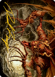 Archfiend of Sorrows Art Card (Gold-Stamped Signature) [Modern Horizons 2 Art Series]