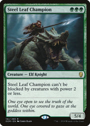 Steel Leaf Champion (Promo Pack) [Dominaria Promos]