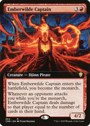 Emberwilde Captain (Extended Art) [Commander Legends]