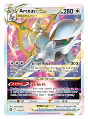 Arceus VSTAR (123/172) (Jumbo Card) [Sword & Shield: Brilliant Stars]