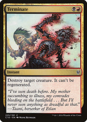 Terminate [Commander 2016]