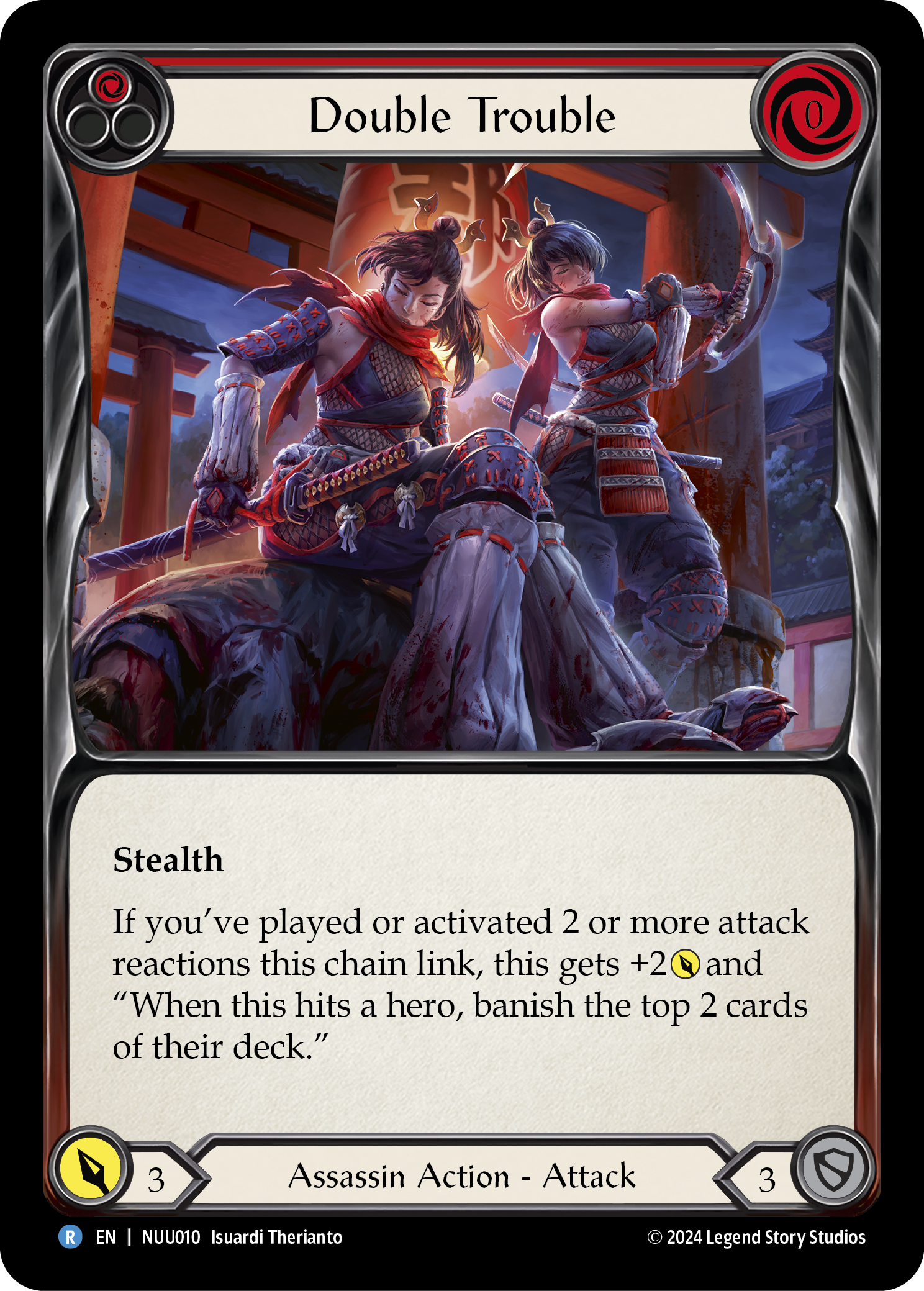 Double Trouble [NUU010] (Part the Mistveil Nuu Blitz Deck)