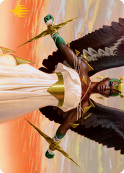 Glorious Enforcer Art Card (Gold-Stamped Signature) [Modern Horizons 2 Art Series]