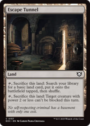 Escape Tunnel [Edge of Eternities Commander]