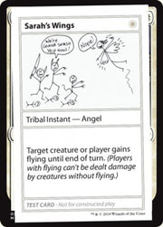 Sarah's Wings (2021 Edition) [Mystery Booster Playtest Cards]