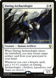 Daring Archaeologist [Dominaria Prerelease Promos]