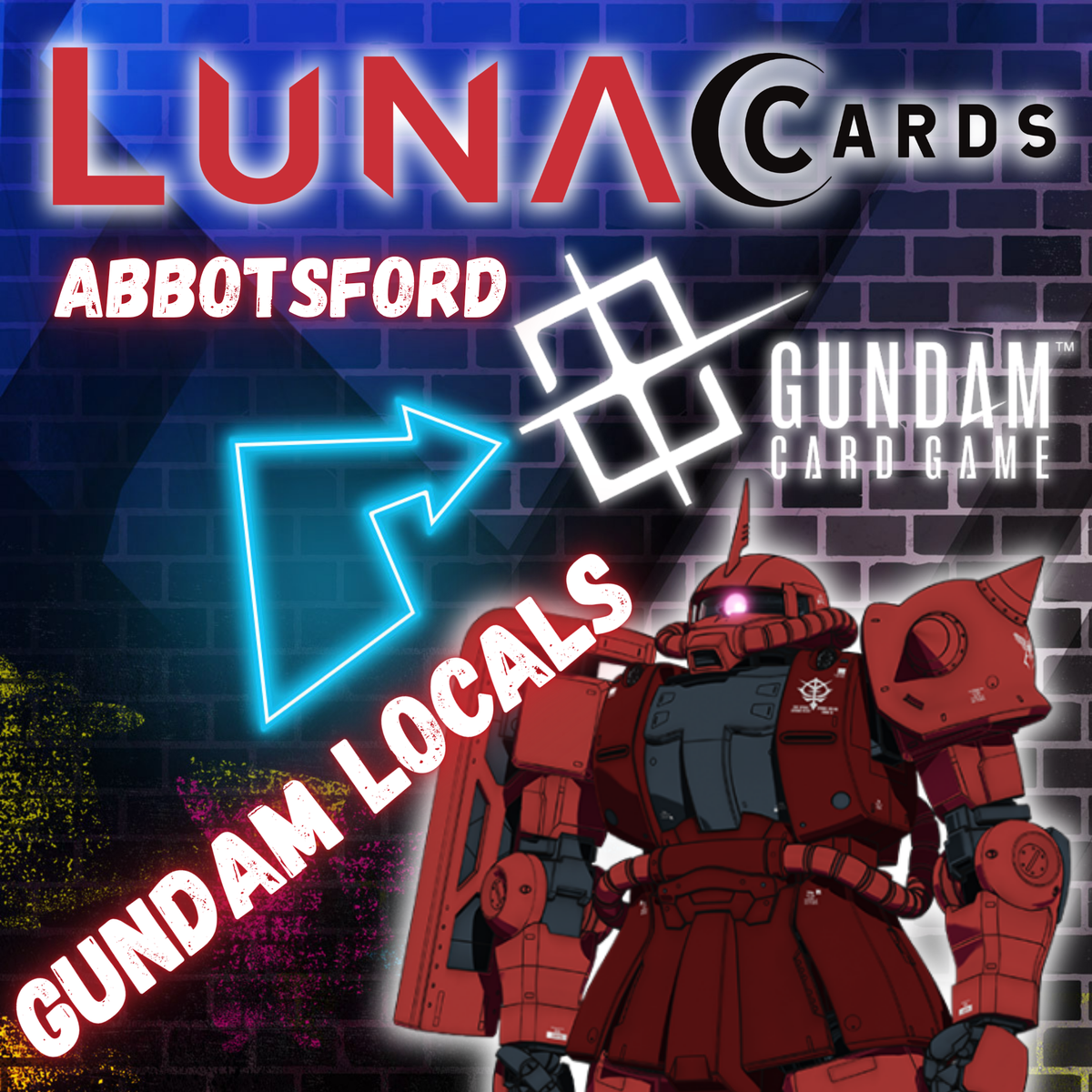 Gundam Luna Cards Abbotsford Locals