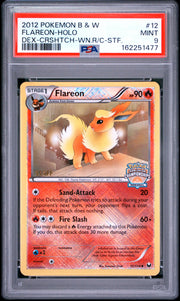 Flareon-Holo Dex-Crshtch-Wn.R/C-Stf. Pokemon Black & White Dark Explorers 12 NM