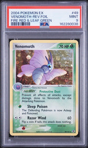 Venomoth-Rev.Foil Fire Red & Leaf Green Pokemon Ex Fire Red & Leaf Green 49 NM P