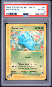 Bulbasaur Pokemon Expedition 94 NM PSA 8