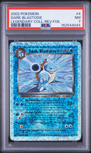 Dark Blastoise Legendary Coll-Rev.Foil Pokemon Legendary Collection 4 NM PSA 7