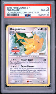Dragonite La-National Champ-Staff Pokemon Diamond & Pearl Legends Awakened 2 NM