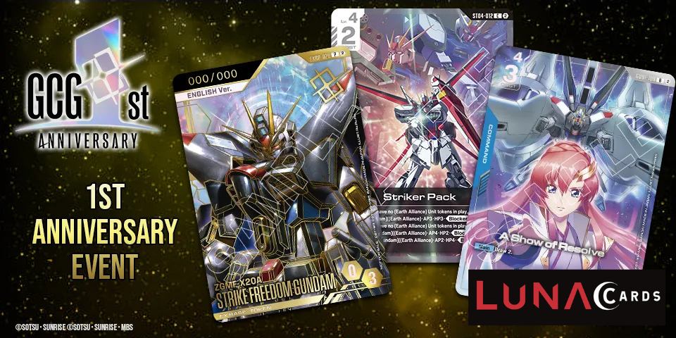 Gundam Card Game 1st Anniversary Event - Ticket - 16/09/25