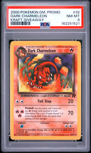 Dark Charmeleon Kraft Giveaway Pokemon Game Promo 32 NM PSA 8
