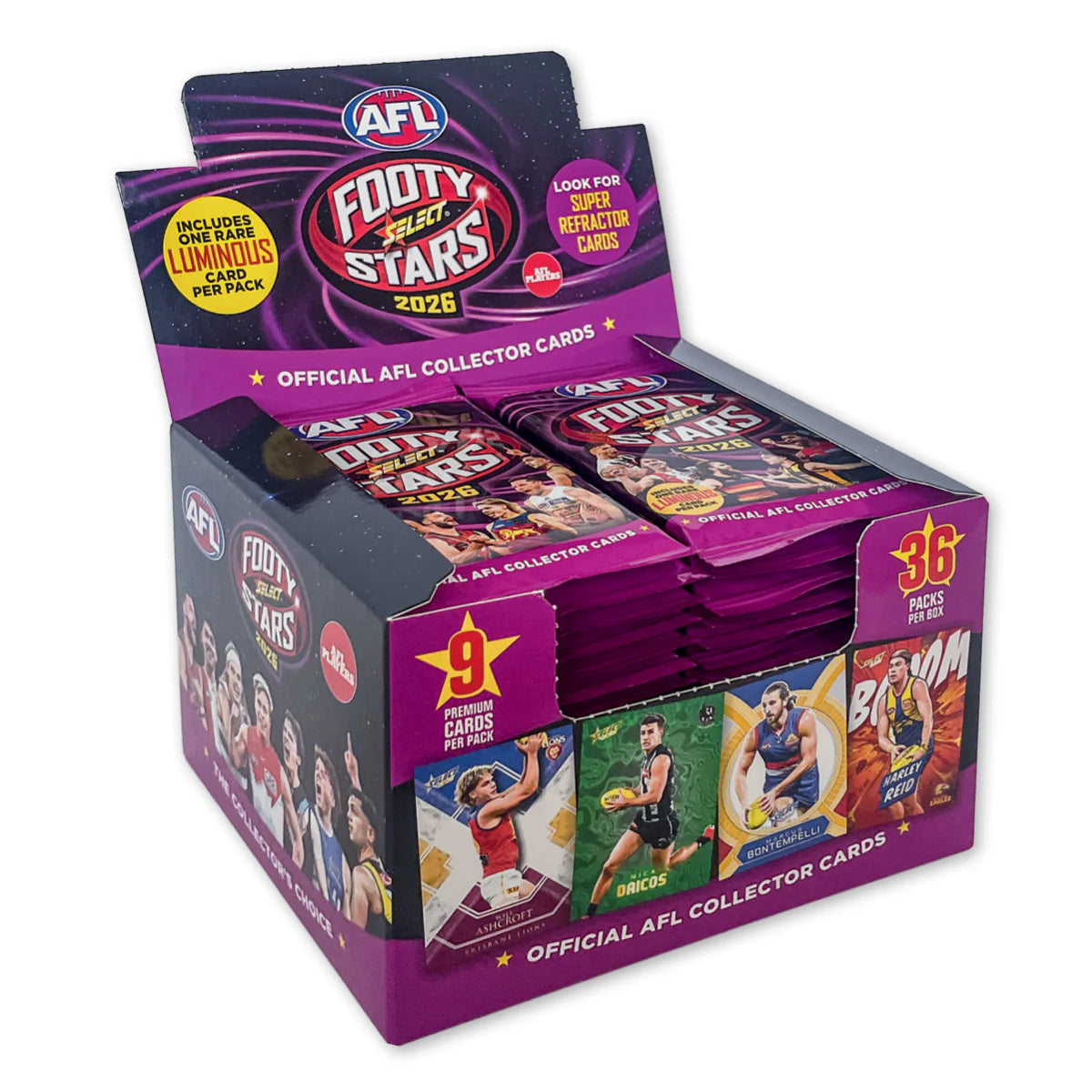 AFL Footy Stars 2026 Booster Box
