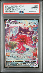 Fa/Gengar Vmax Fusion Strike-Secret Pokemon Sword & Shield Fusion Strike 271 NM